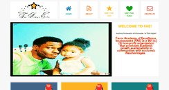 Desktop Screenshot of favoracademyofexcellence.org